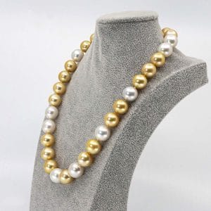 south sea multi color pearl necklace pearls.jp tokyo japan