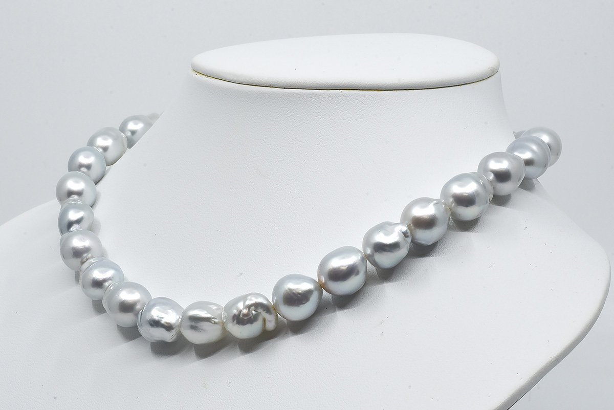 South Sea Baroque Necklace 10-12mm 