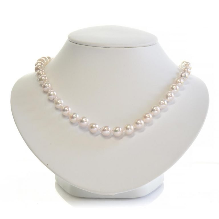 Japanese Akoya Baroque Pearl Necklace