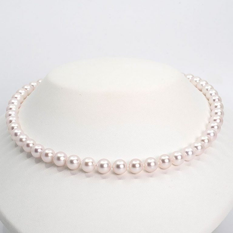 Men's Pearl Necklace 7mm