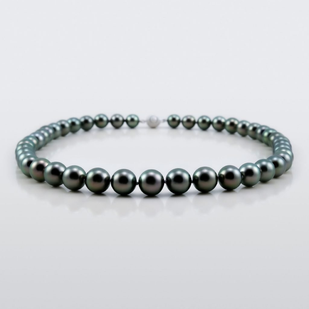 Asteria, Black Tahitian Pearl Necklace Asteria
