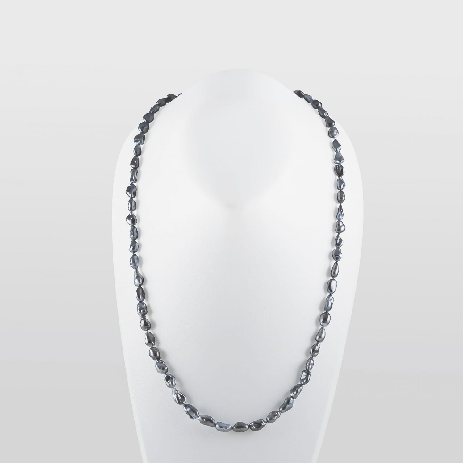Tahitian Natural Keshi Pearl Necklace
