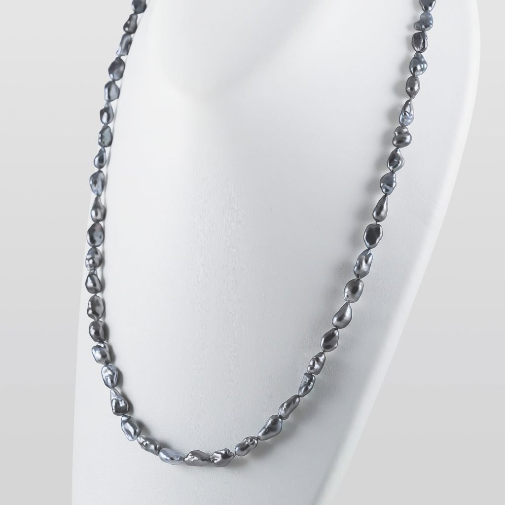 Tahitian Natural Keshi Pearl Necklace