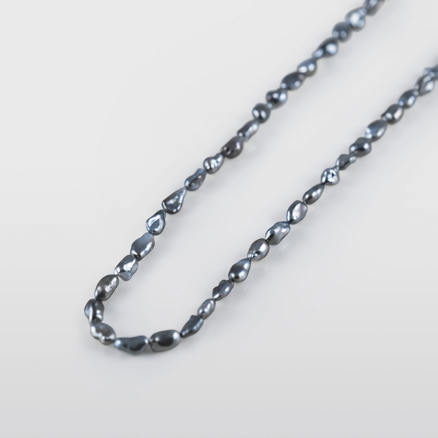 Tahitian Natural Keshi Pearl Necklace
