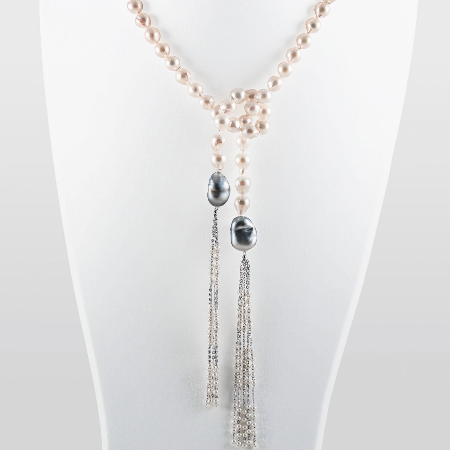 Japanese Akoya Baroque Akoya Pearl Necklace