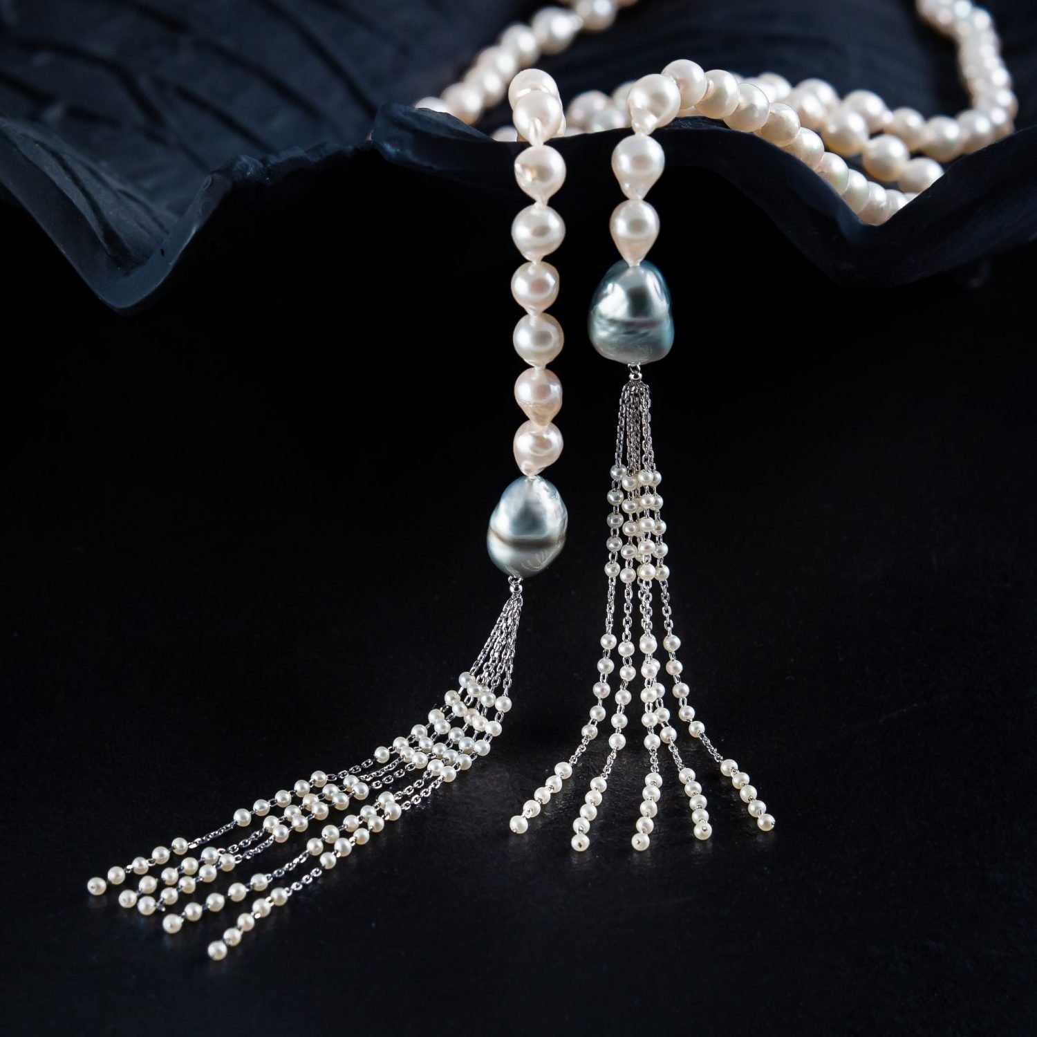 Japanese Akoya Baroque Akoya Pearl Necklace