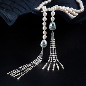 Japanese Akoya Baroque Akoya Pearl Necklace