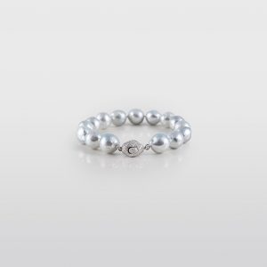 Natural Blue White South Sea Baroque Bracelet
