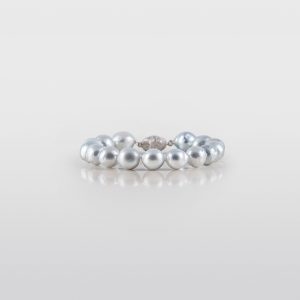 Natural Blue White South Sea Baroque Bracelet