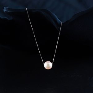 Japanese Akoya Pearl Necklace on chain