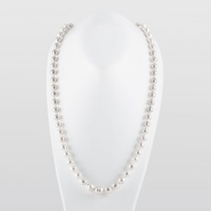 White South Sea Baroque Pearl Necklace AAA