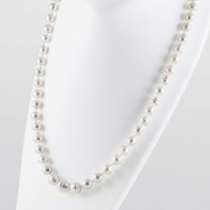 White South Sea Baroque Pearl Necklace AAA