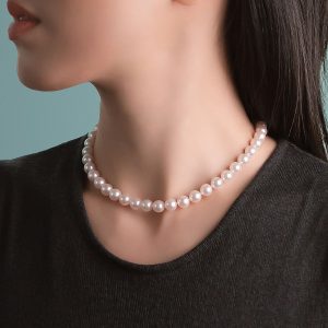 Japanese Akoya Pearls.jp, tokyo, Japan. Necklace AAA