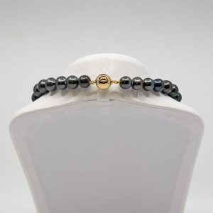 South sea gold and tahitian pearl necklace
