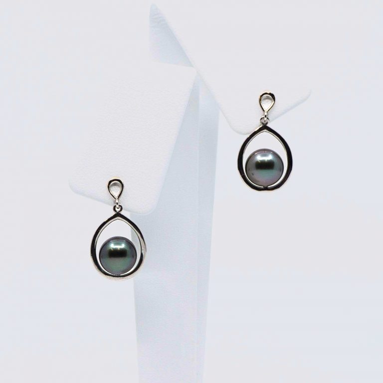 DEW Earrings (WG)