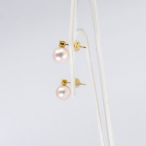 Akoya Princess Earrings - Image 4