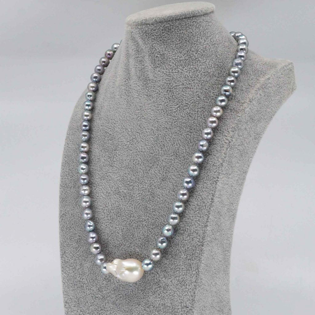Mercury Pearl Necklace