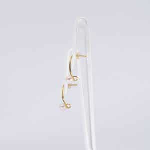 Japanese Akoya Earrings 18K yellow gold