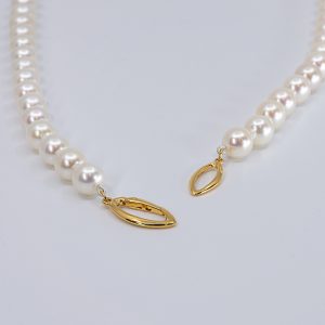 Japanese short Akoya Pearl Necklace pearls.jp tokyo japan