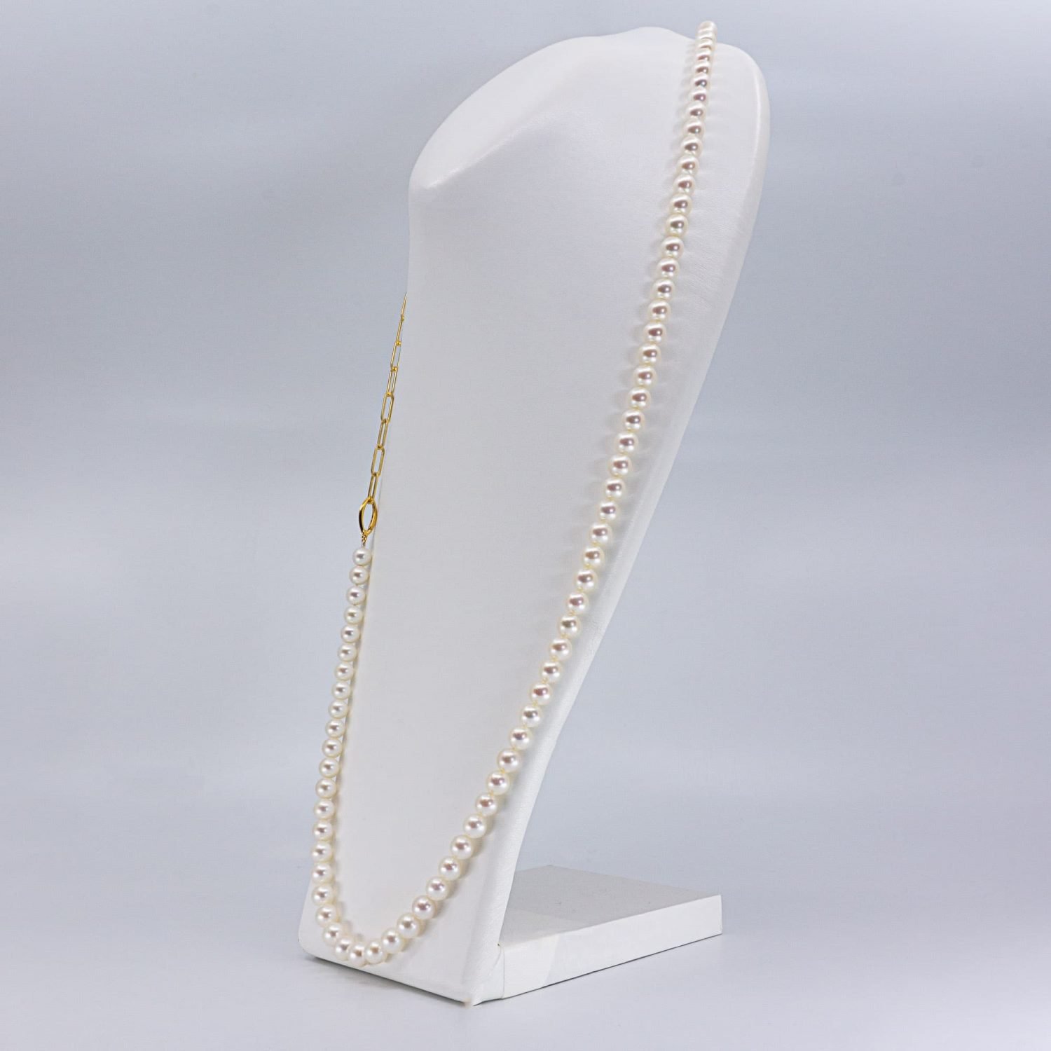 Japanese short Akoya Pearl Necklace pearls.jp tokyo japan
