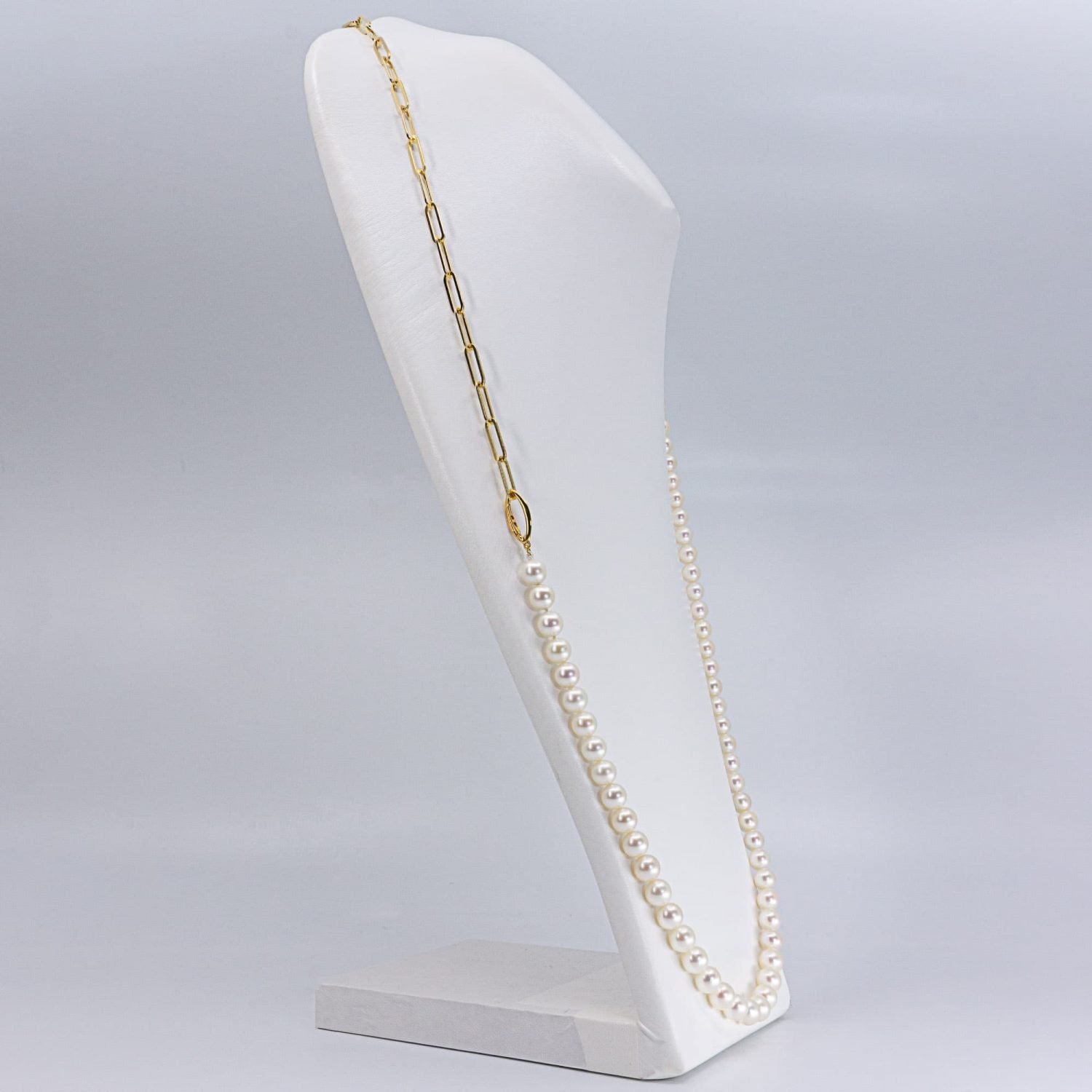 Japanese short Akoya Pearl Necklace pearls.jp tokyo japan
