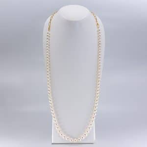 Japanese short Akoya Pearl Necklace pearls.jp tokyo japan