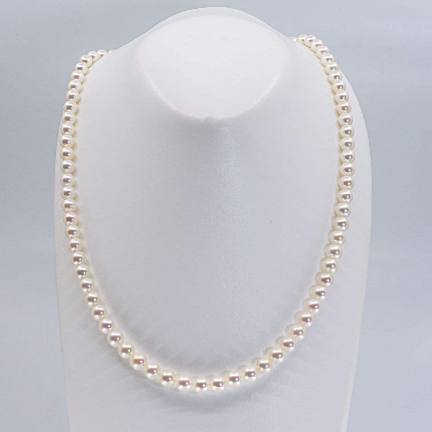 Japanese short Akoya Pearl Necklace pearls.jp tokyo japan