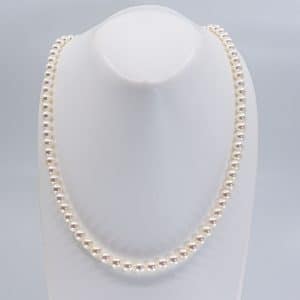 Japanese short Akoya Pearl Necklace pearls.jp tokyo japan