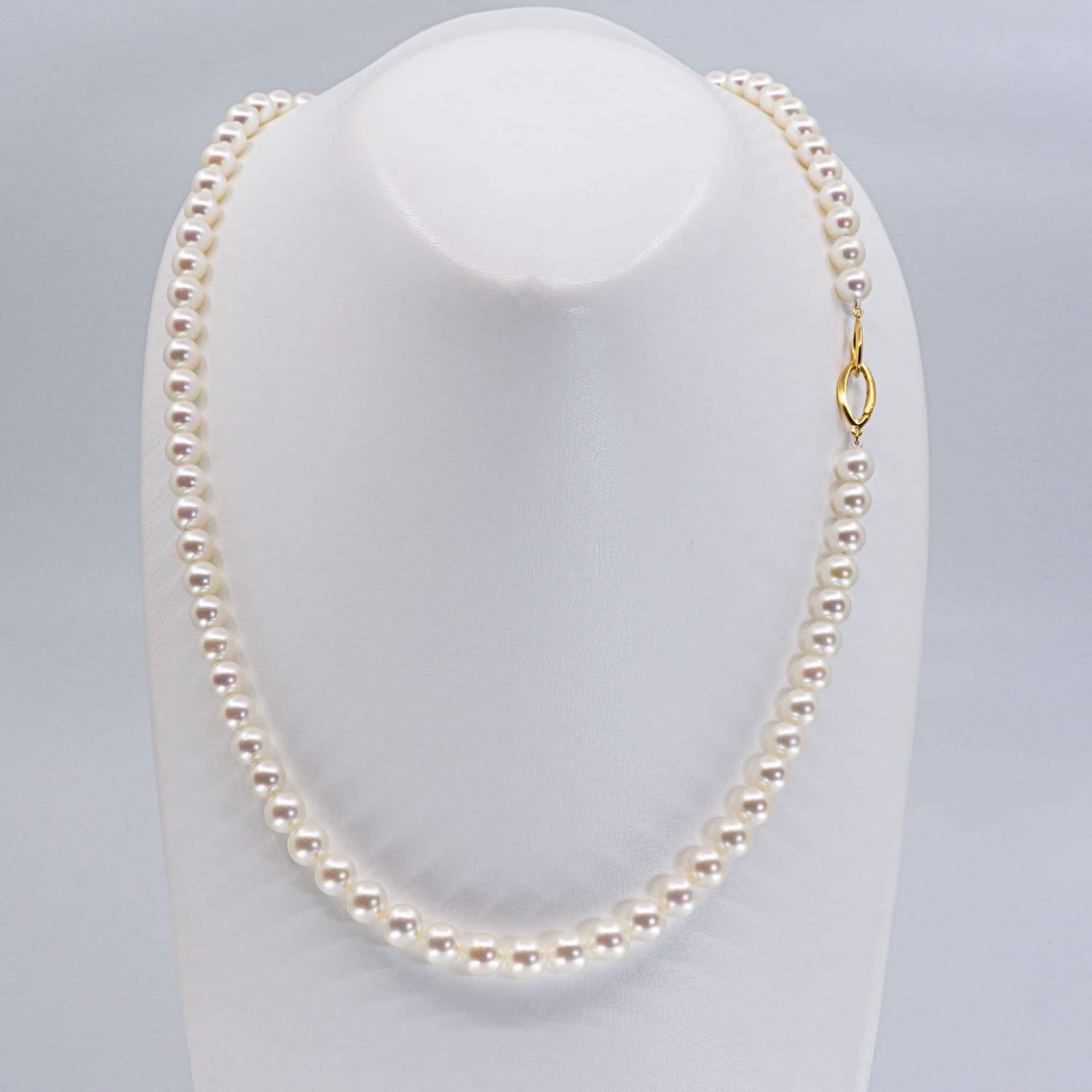 Japanese short Akoya Pearl Necklace pearls.jp tokyo japan