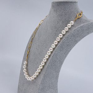 Japanese short Akoya Pearl Necklace pearls.jp tokyo japan