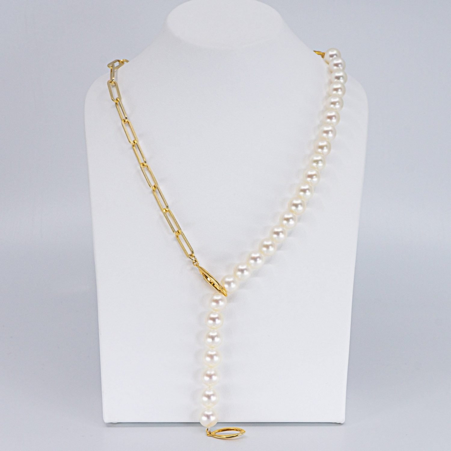 Japanese short Akoya Pearl Necklace pearls.jp tokyo japan