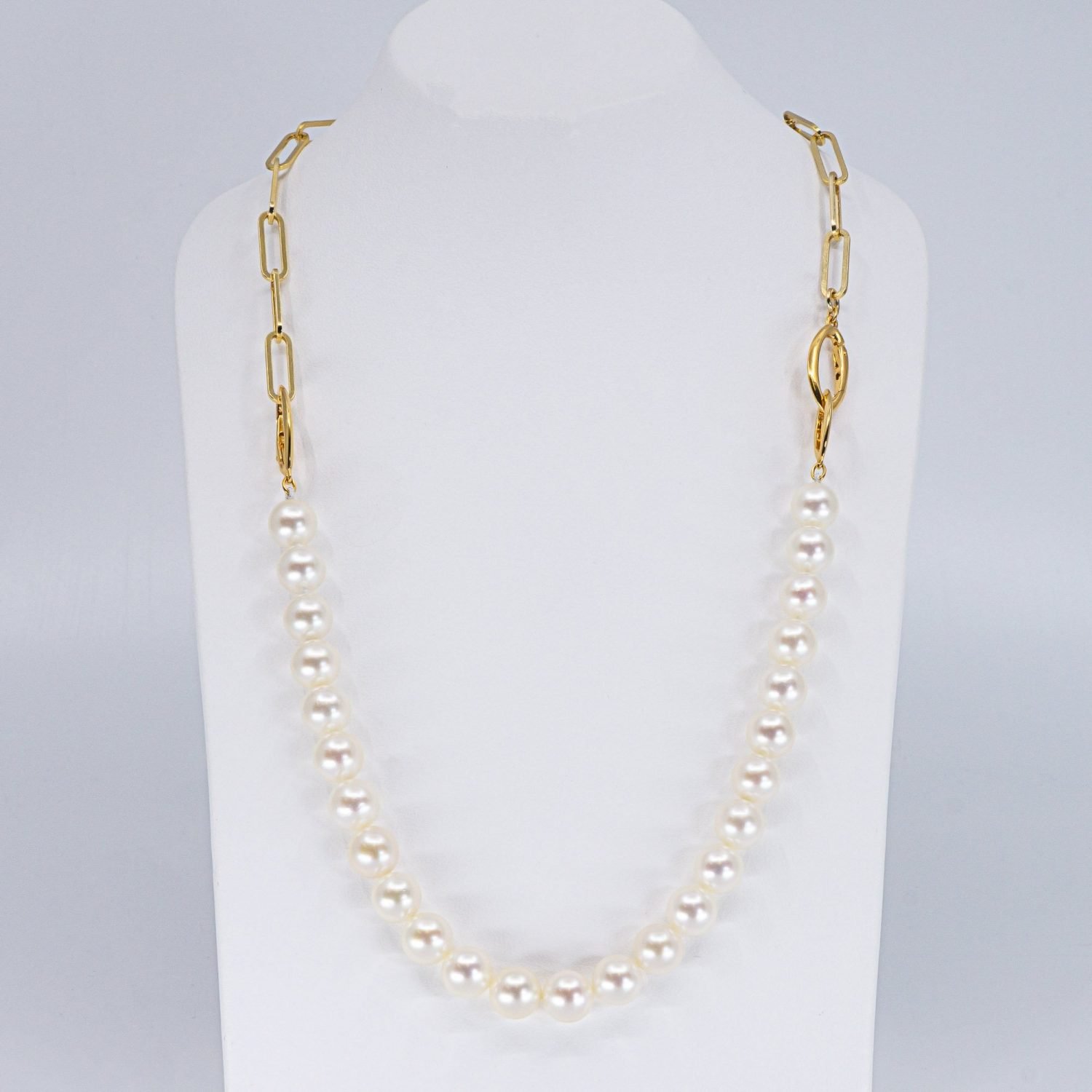 Japanese short Akoya Pearl Necklace pearls.jp tokyo japan