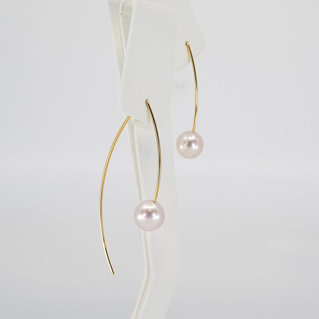 Japanese Akoya earrings Pearls.jp