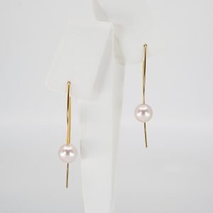 Japanese Akoya earrings Pearls.jp