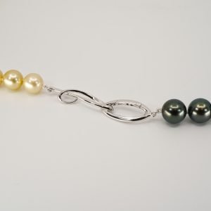 tri-color pearl ombre necklace pearls.jp