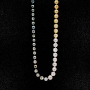 tri-color pearl ombre necklace pearls.jp