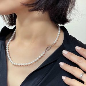 HESTIA Akoya Pearl Necklace by pearls.jp Tokyo Japan