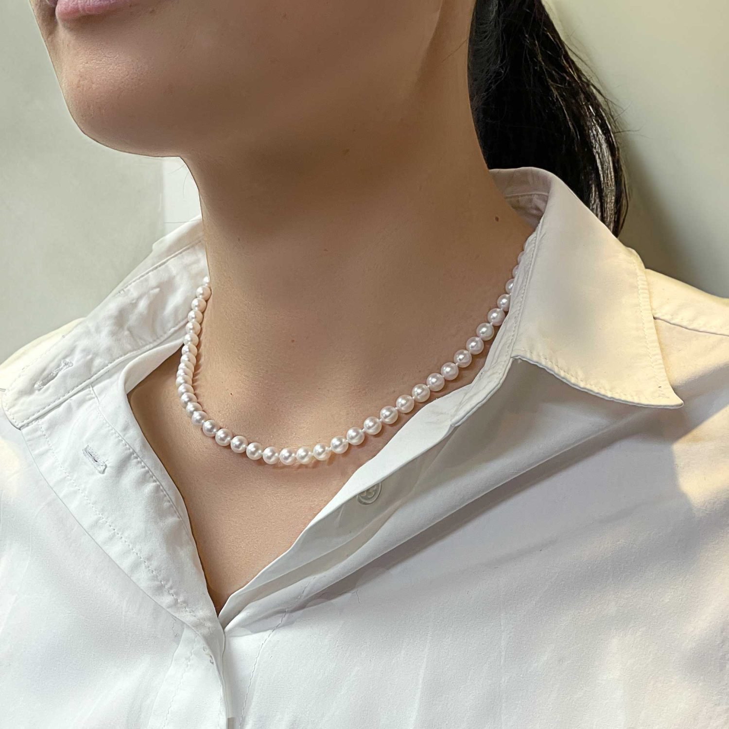 HESTIA Akoya Pearl Necklace by pearls.jp Tokyo Japan