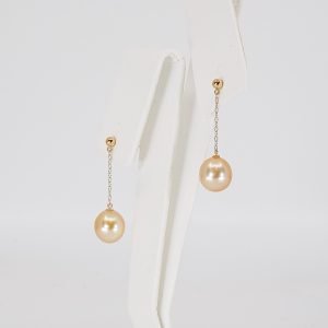 minerva gold south sea. pearls.jp earrings, tokyo, Japan