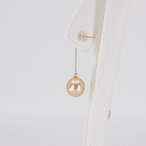 minerva gold south sea. pearls.jp earrings, tokyo, Japan