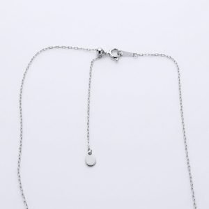 Japanese Akoya Pearl Necklace Platinum Diamond